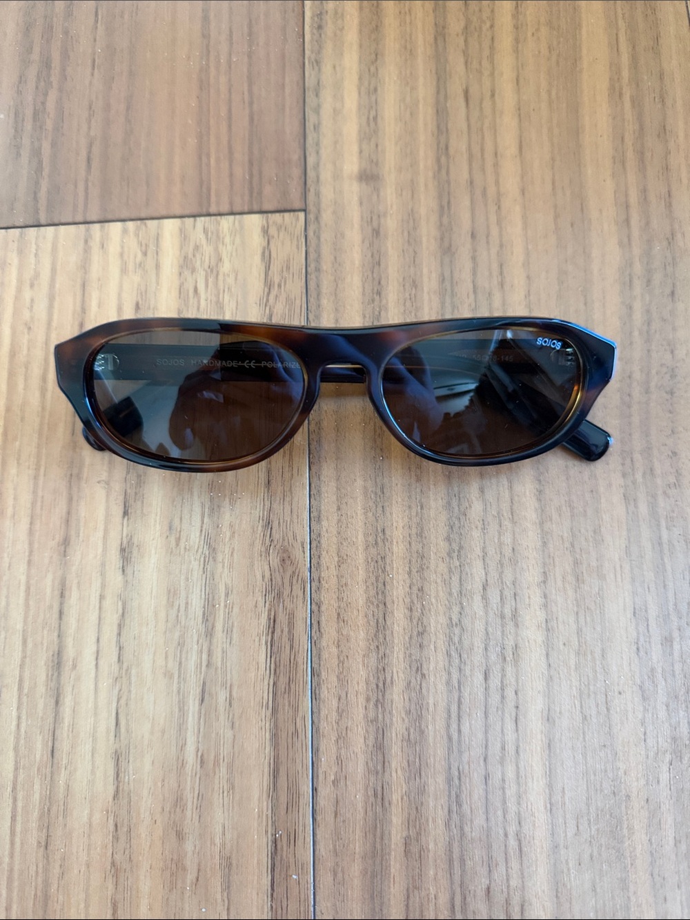 Tortoiseshell Cat-Eye Sunglasses - Brown Lenses